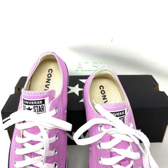 🌸Sale🌸 Converse Ctas Canvas Low Peony Pink Women's Size 6 Sneakers 166708F - Picture 5 of 10